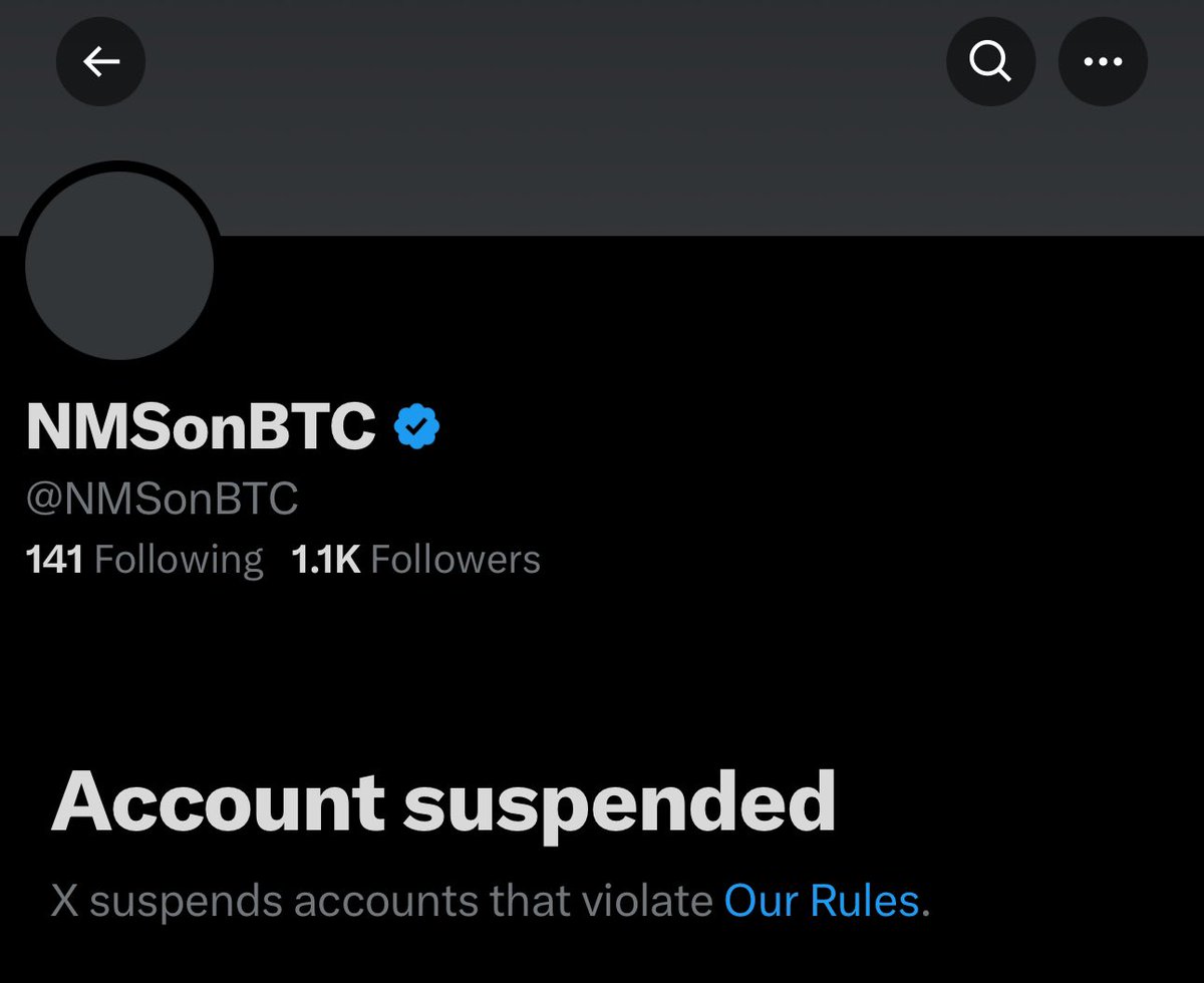 Some salty dude reported the Notice Me Senpai rune account and got it suspended. 

The community chat is going to rally and help bring awareness to <a href="/x/">X</a> 

Please undo the damage that has been done here, this is foul play by someone who didn’t like the fact NMS rune was climbing the