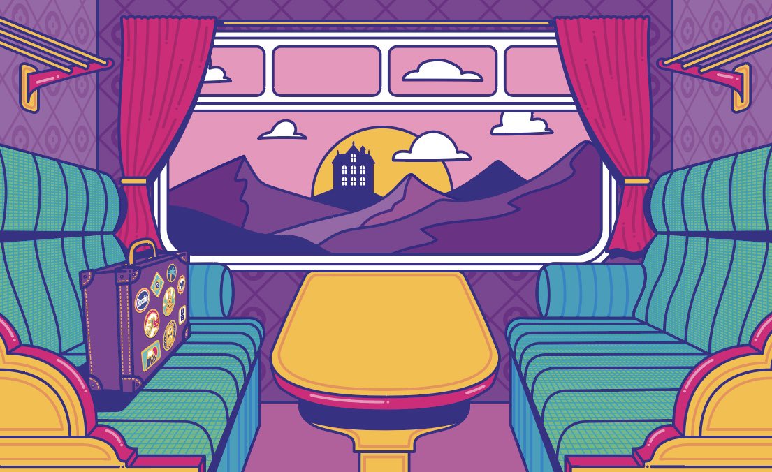 Voilà une illu que j’ai réalisée pour 10/18.
C’est très rare pour moi de faire des décors, c’était chouette et flippant de sortir un peu de ma zone de confort, mais je suis plutôt content du résultat 🚂🤓