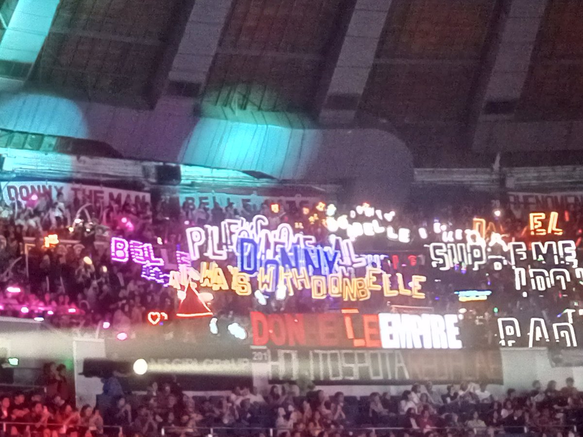 FANS NG #DonBelle!!! Bat ganyan?! ANG INGAY NINYO!!! THANK YOU!!! ✨🎄❤️💚💙

#ShineKapamilya
#ShineKapamilyaChristmasSpecial