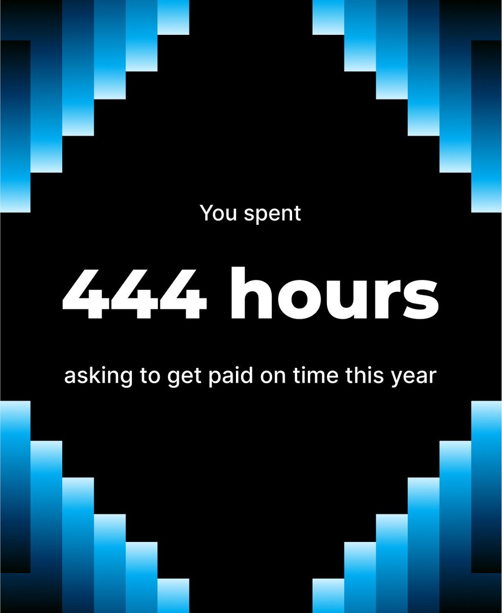 coinfellapay's tweet photo. Top artist: Chasing Payments.
Top genre: Client Excuses. https://t.co/3hrdgYAxe1