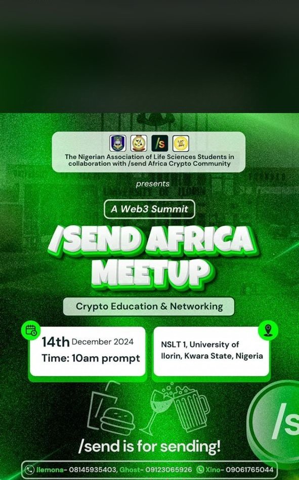 aminat_oye25892's tweet image. Who is ready for SEND AFRICA UNILORIN MEETUP!!!🔥🔥🔥
Come, let's appreciate and welcome @Send 
Send is the future @Send @ethentree @ghostofiyanu @Kinguchee_e @IsraelOlabode6
 
/_Aminat