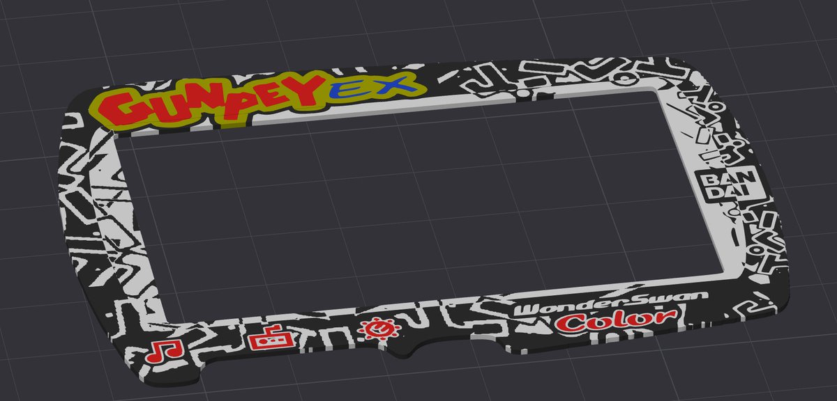 Clive_Frog_2_0's tweet photo. design finished and sent to the printer.
#Bandai
#Wonderswan
#Gunpey https://t.co/IipdqBueAm