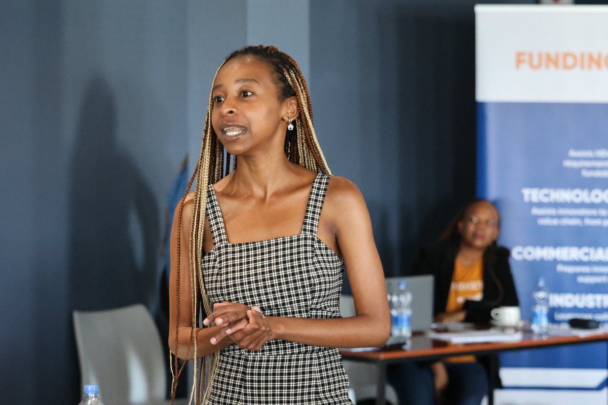 KhweziInno's tweet photo. In October 2024, Khwezi Innovations was proudly represented by Noluthando at the SSAIP-NIPMO-TIA SME IP Commercialisation Workshop in Gqeberha.

Selected as 1 of 30 participants, she gained invaluable insights on IP &amp; innovation. 

#Innovation #SMEGrowth #IPCommercialisation https://t.co/Ra4fx1ErOL