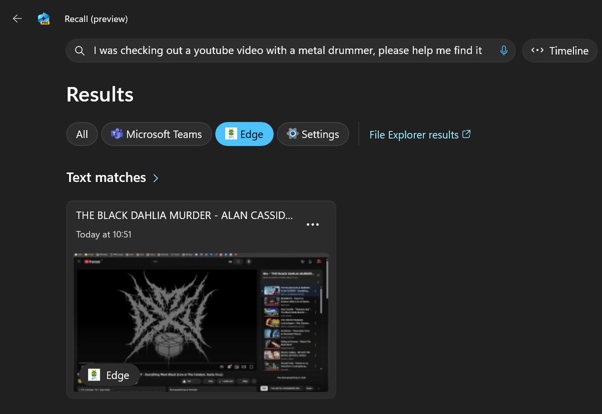 What do you think about #recall? Personally I think it will be awesome, just look at it: