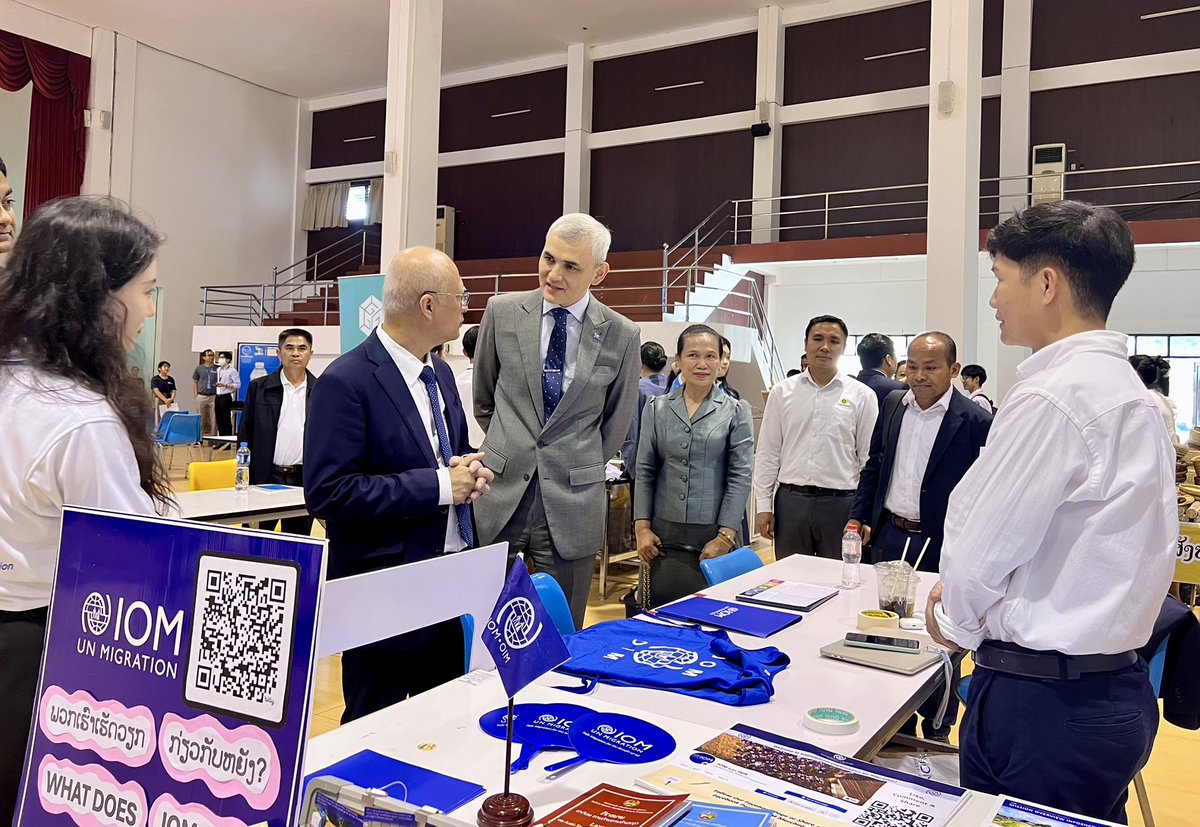 UNinLaoPDR's tweet photo. ✅Turning shared vision for inclusive, safe &amp; sustainable cities into reality.

At #UNHabitat 🇱🇦 3rd Lao National Urban Forum➡️conv. fostered among stakeholders 👉crucial to build a foundation that ensures urbanization becomes a transformative force for people’s prosperity 🤝 https://t.co/qVGKR89nWX
