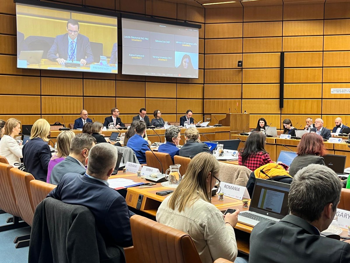 🌍Exciting discussions at the #EUSDR National &amp; Priority Area Coordinators Joint Meeting in Vienna (10-11 Dec 2024)! Key topics: ✅AT Presidency recap &amp; achievements ✅Youth engagement: DYC &amp; DYON ✅Strengthening cooperation with <a href="/ICPDR_ORG/">ICPDR</a> ✅Improvements &amp; future priorities