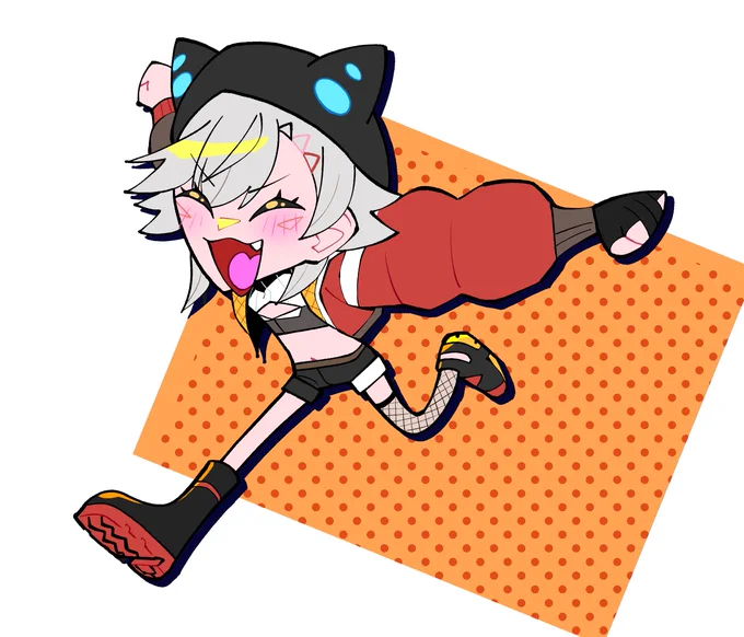 #引き小森画 