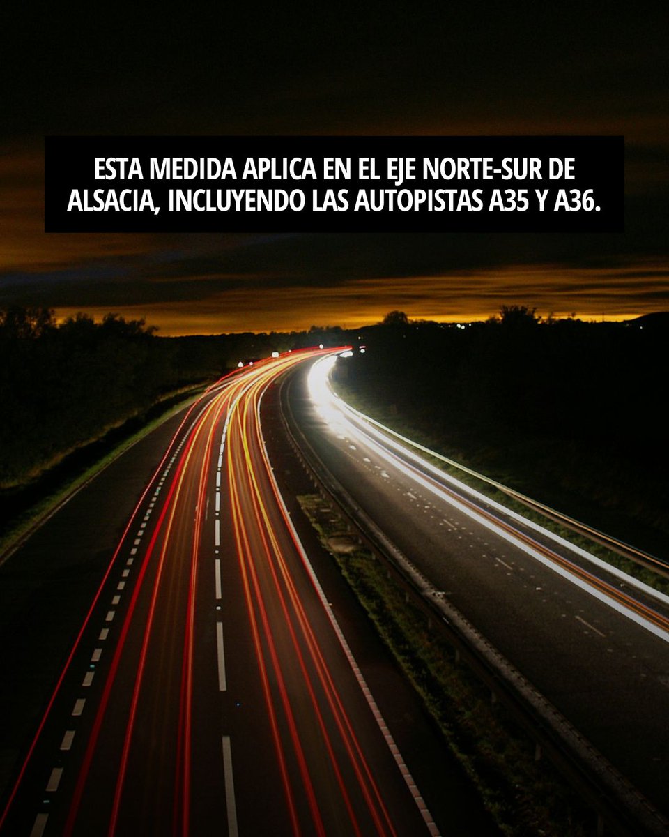 TranscardES's tweet photo. 🚛 ¡Atención, transportistas! Nuevo peaje para camiones en Alsacia (Francia) 💰 

La Comunidad Europea ha aprobado un impuesto de 0,15€/km en esta región para camiones de más de 3,5 toneladas que circulen por las autopistas A35 y A36. https://t.co/n1ILLcziXM