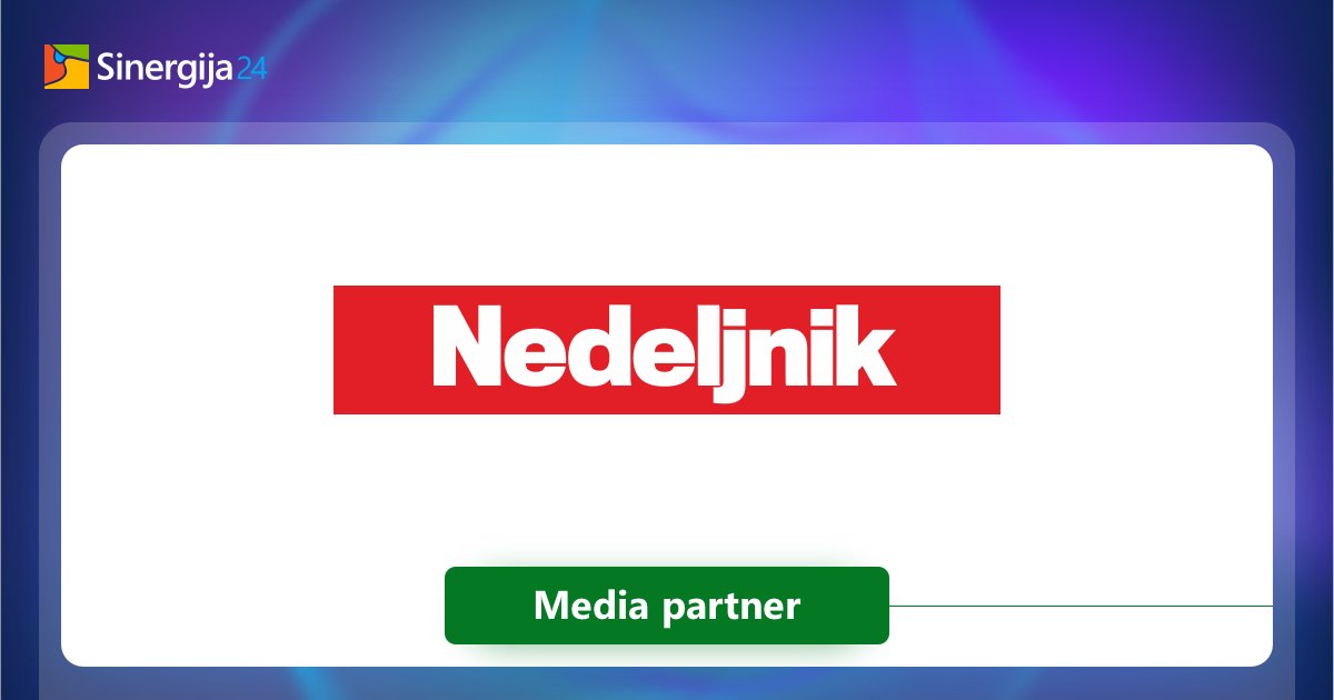 Vesti koje se čitaju do kraja. To je Nedeljnik. Kroz medijsko partnerstvo sa jednim od najuglednijih informativnih portala, za vas izdvajaju uvide u teme sa #Sinergija24 koje oblikuju budućnost tehnologije i inovacija u regionu.