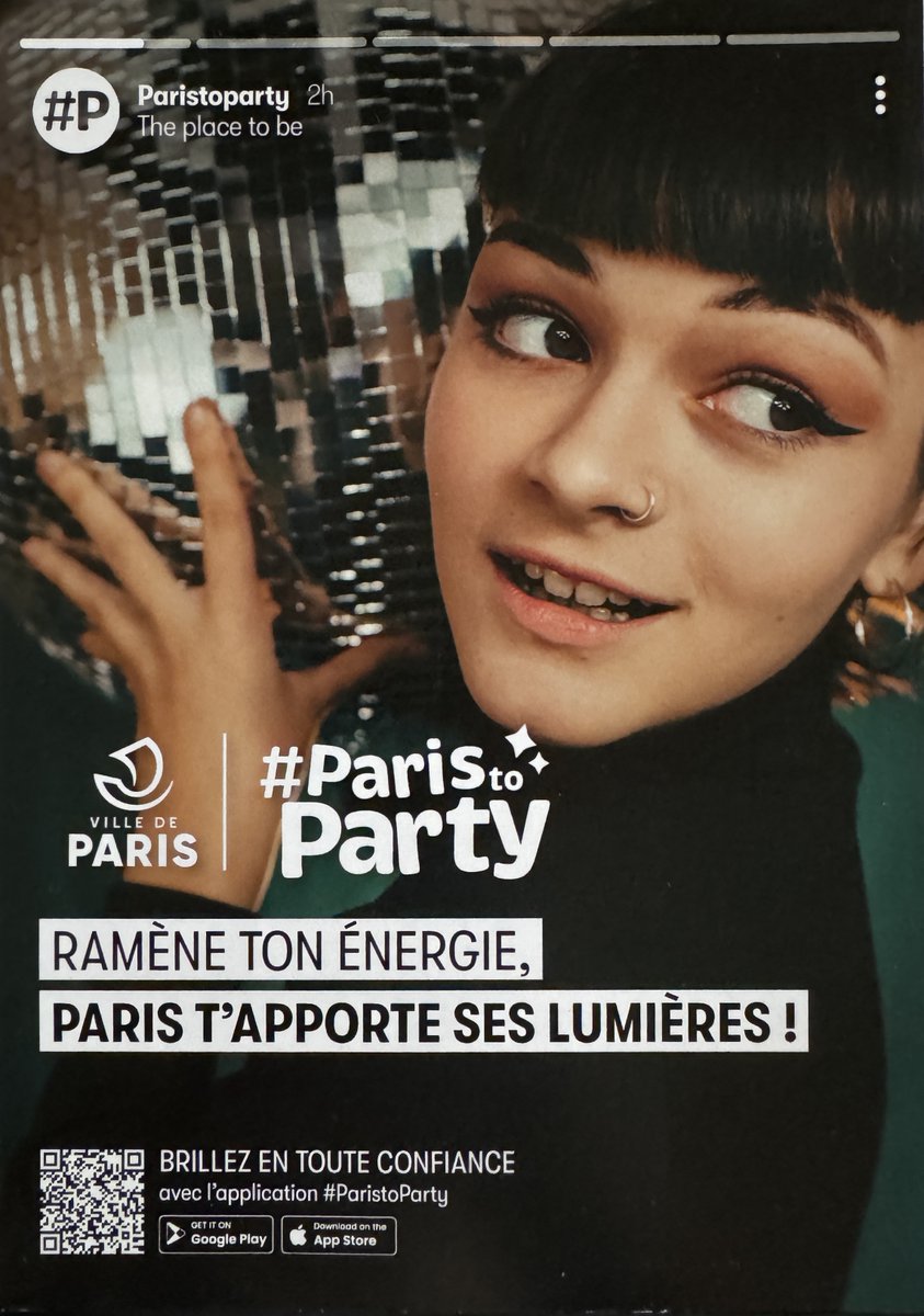 🌃 La Ville de Paris qui souhaite promouvoir la créativité, la diversité &amp; les valeurs de la nuit parisienne, a sollicité nos étudiant.es, pour trouver un concept qui résume sa vie nocturne.

Retrouvez leurs travaux exposés à partir du 9 décembre à Quartier Jeunes 👇