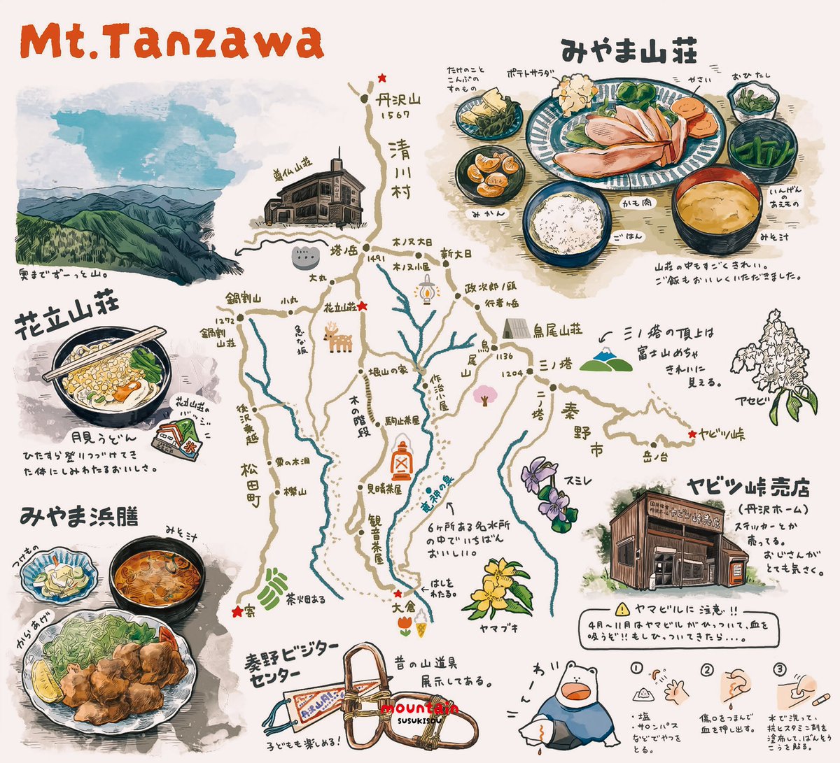 登山イラストならこれ!
#今年も残りわずかなので今年一番ぶっ刺さった絵を自分で言う
#丹沢 #神津島