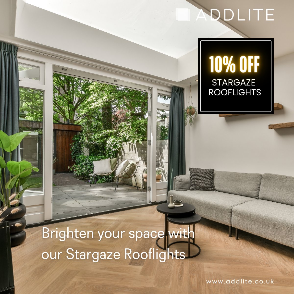 add_lite's tweet image. Brighten your space with 10% off our stunning Stargaze flat glass roof lights! ✨

Dream of a brighter home is just a click away! 🌟

🔗bit.ly/3OF5Qpi 

 T's&amp;amp;C's Apply

#HomeRenovation  #Skylights #Savings #Discount