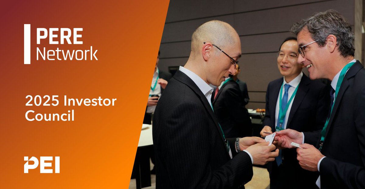 🌟 2025 PERE Investor Council! 🌟

Join PERE Network's exclusive and invite-only gathering for private &amp; institutional investors in real estate 🏢💼.

🌍✨Shape the future of real estate investments with the PERE Network: okt.to/WlmxFG..