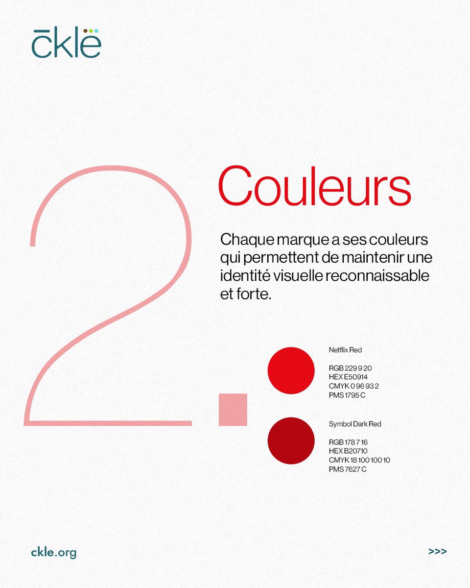 Chez CKLE, nous plaçons vos besoins au cœur de notre stratégie de communication. Vous pouvez compter sur nous pour créer une #chartegraphique unique, qui reflète parfaitement l'identité visuelle de votre #marque.