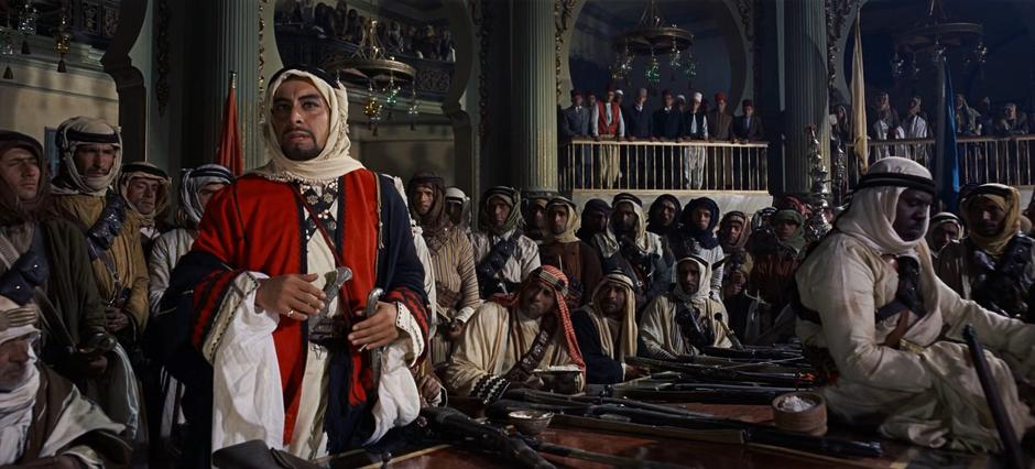 Lawrence of Arabia is topical this week - a western empire uses rowdy Arab fighters to take over Damascus, Syria, knowing they won't be able to govern it, and it will ultimately belong to them.