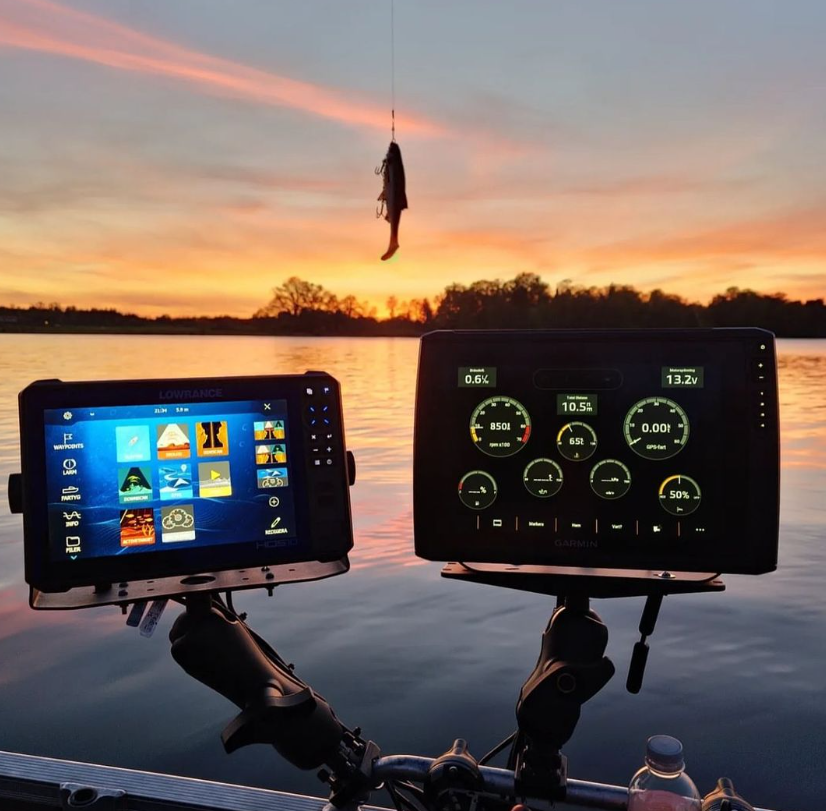 Stabilt monterade ekolod! 👍🏻
.
Bild: Lurebox_sportfiske
.
.
#ekolod #ramnordic #sportfiske