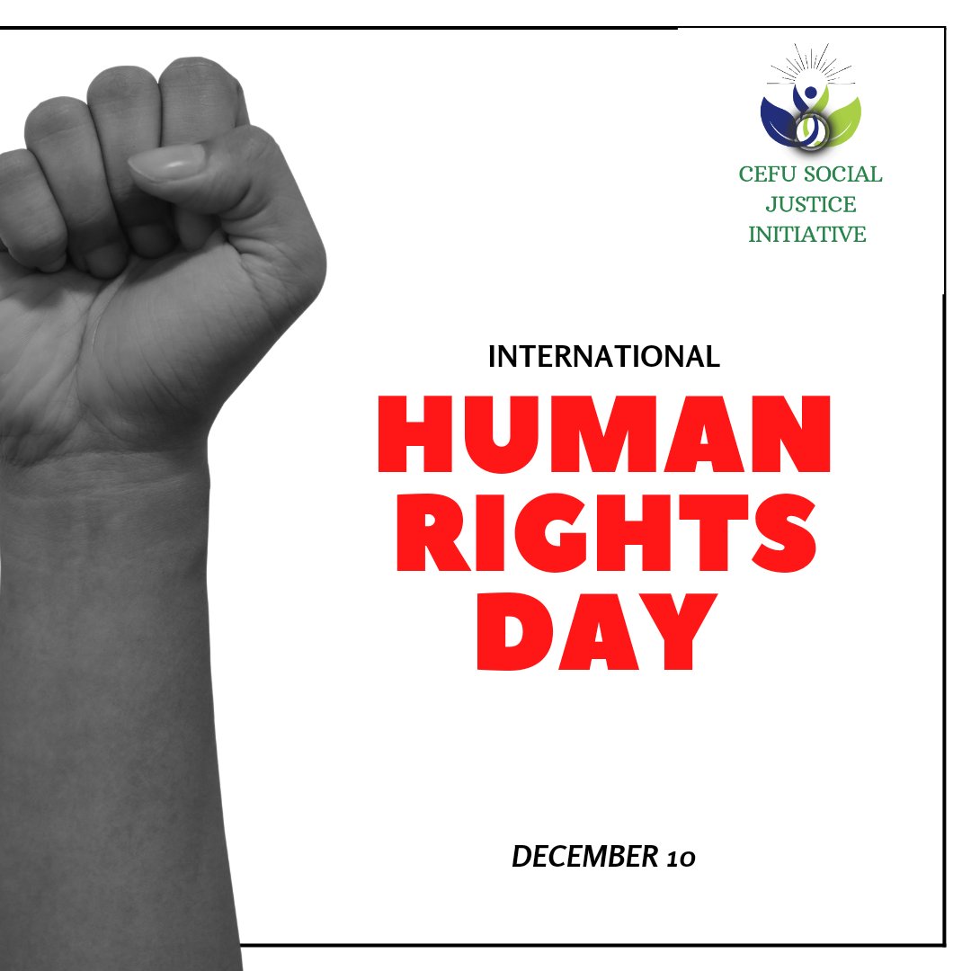 Another day marking our commitment to respect, promote and protect human rights. Today marks the 76th year since the Universal declaration of human rights was drafted to change the entire world.