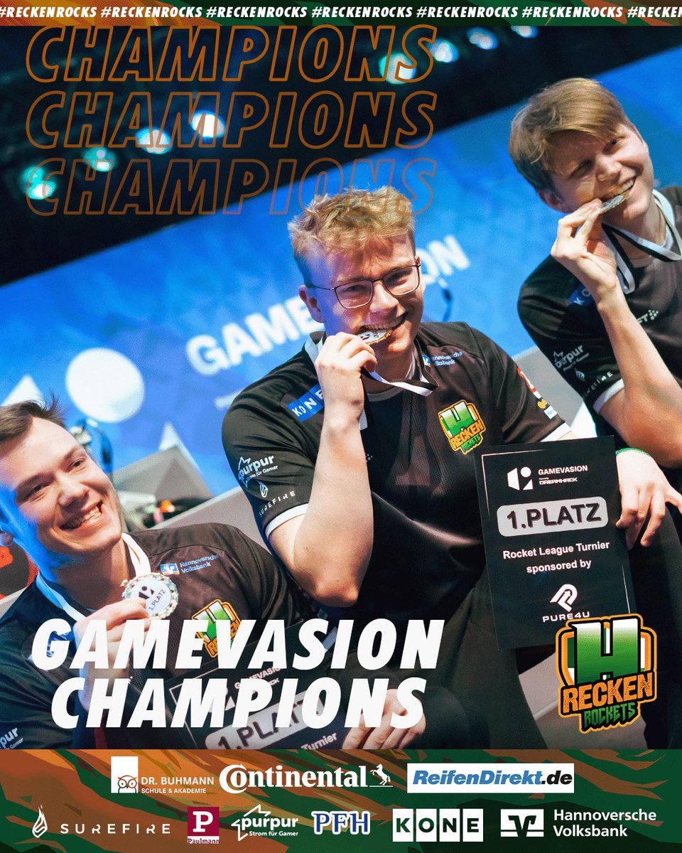 Am Wochenende mal eben <a href="/GamevasionDE/">Gamevasion</a> Champions geworden 😍

GGWP <a href="/Aesir_eSports_/">Aesir eSports e.V.</a> 🤝