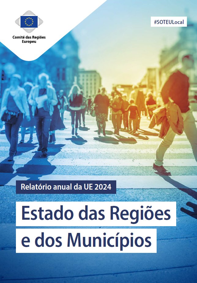 ForumdasCidades's tweet photo. Conheça o 'Estado das Regiões e dos Municípios - Relatório Anual da UE 2024'. Publicado pelo Comité das Regiões Europeus. Disponível em português, em https://t.co/tuFuz5czRp
#SOTEUlocal https://t.co/DgnuVhXyQE
