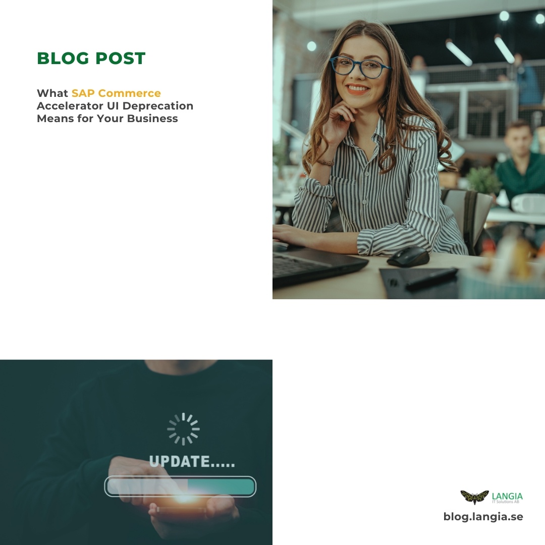 LangiaIT's tweet image. SAP Commerce Accelerator UI is being deprecated, with full deletion by 2028. 

🔑 Learn about the timeline, the risks of delaying, and how Langia can make your transition seamless: hubs.ly/Q02-wqxl0

#SAPCommerce #ComposableStorefront #Composablecommerce