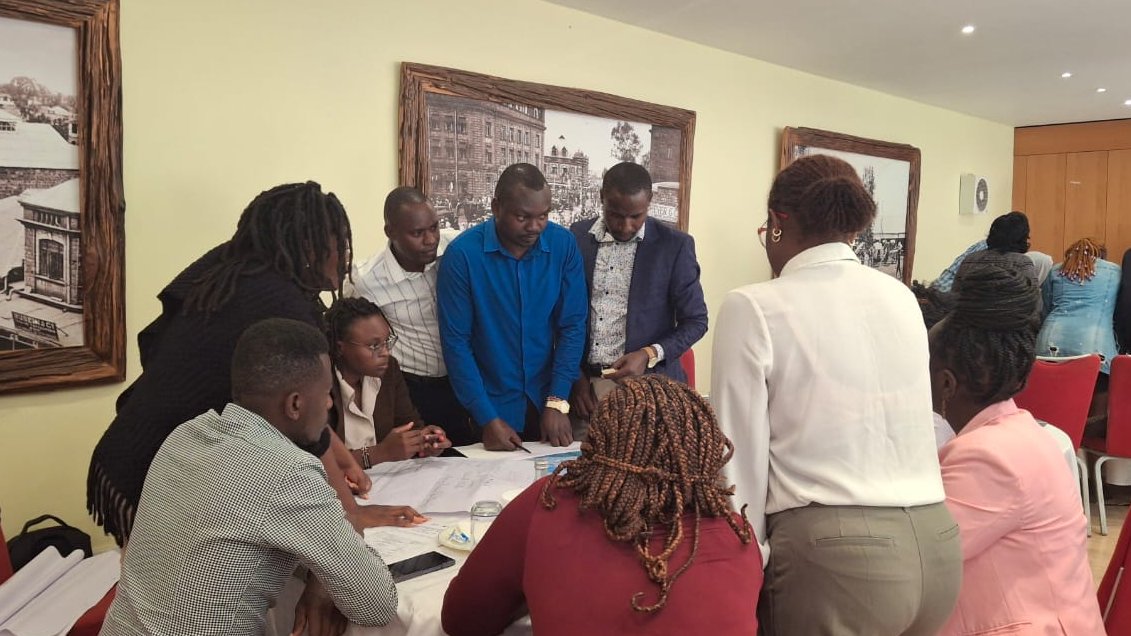 <a href="/KenyanReg/">Regina</a> <a href="/MeteoKenya/">Kenya Met Department 🇰🇪</a> <a href="/Resurgence_io/">Resurgence</a> <a href="/PriscaOkila4/">Prisca Okila</a> <a href="/kezia_ojal/">Kezia Ojal</a> <a href="/PascalMuk1/">Pascal M</a> <a href="/brenda_ngoya/">Urban Design'Age</a> <a href="/markharvey77/">Mark Harvey</a> <a href="/barbara_annelyn/">Annelyn Barbara Oranga</a> <a href="/xtrakenyan/">bossi🥀</a> <a href="/UNHABITAT/">UN-Habitat</a> Today a diverse group of city stakeholders gathered to engage in co-developing innovative approaches to addressing climate hazards &amp; disaster risks in Nairobi. #Mathare #Huruma #Kibra #Kawangware #Kamukunji #Viwandani #Mukuru <a href="/047County/">County Government 047</a> <a href="/Wanavijiji_sdi/">Muungano wa Wanavijiji</a> <a href="/UNHABITAT/">UN-Habitat</a> <a href="/NuvoniResearch/">Nuvoni Centre for Innovation Research</a>