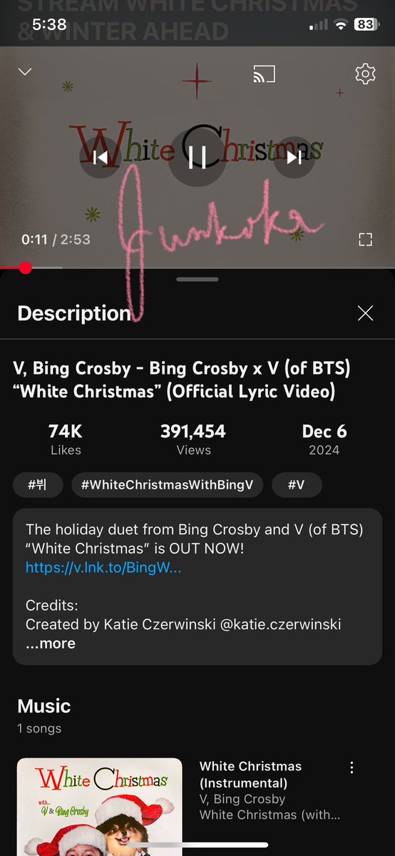 junkoker's tweet photo. white christmas [6/8] https://t.co/OLQL8dRydP