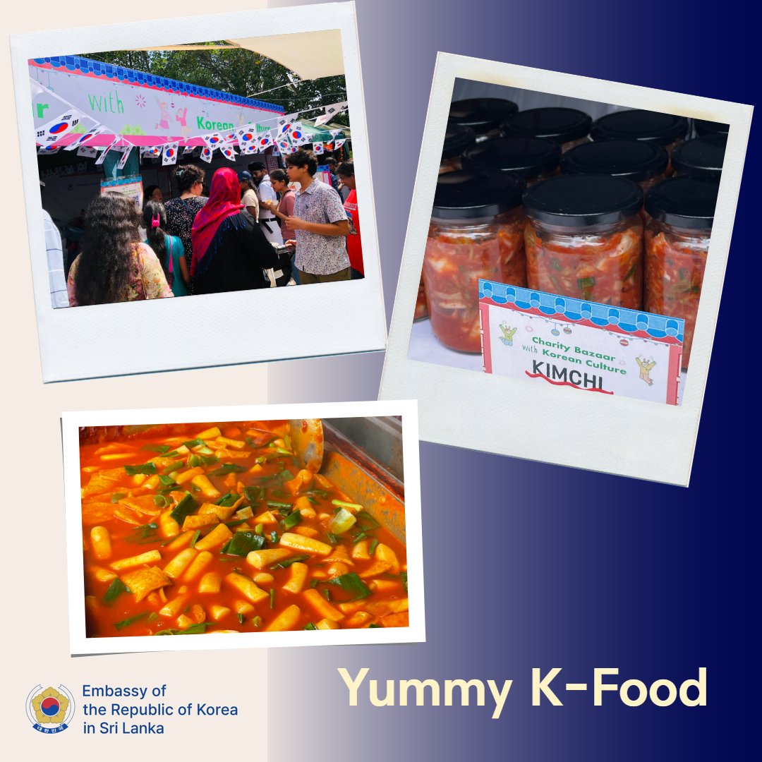 (12.7) The Korean Embassy in Sri Lanka hosted its second consecutive "Korea Corner" at the Bazaar and Cultural Extravaganza 2024, organized by the Ministry of Foreign Affairs.
