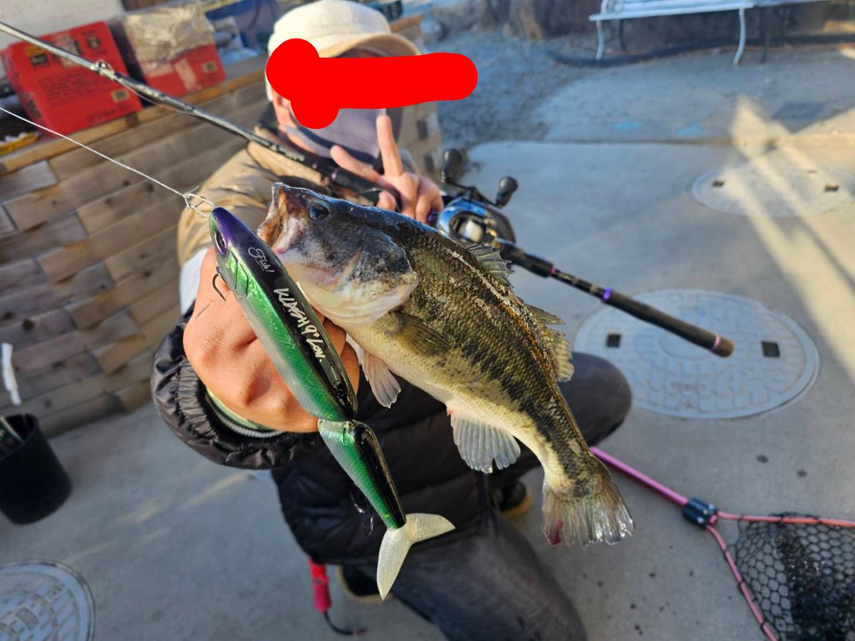 JokerSeraphy's tweet photo. 更にK9フィッシュ!

水車側でネチネチと 
ヨコヨコしたら出た！

ちっこいがfish！オリカラ
FLFLASHマット入魂✨
これで漸く、手持ちのK9
全部入魂完了〜！😆

#DRT
#クラッシュ9
#KLASH9
#K9
#fishオリカラ
#FLFLASHマット
#リップアウト
#modeB https://t.co/rCsiwAnsXs