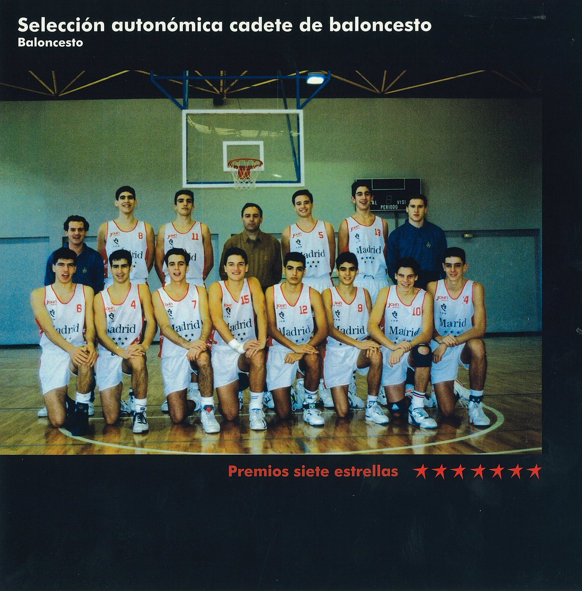 #Memories 'Premio 7 Estrellas de la Comunidad de Madrid 1992'. <a href="/deportecmadrid/">Deporte▪️Comunidad de Madrid</a>

Selección Autonómica de Madrid 1976, <a href="/FBMadrid/">Fed. Bcto. de Madrid</a>, Campeones de España, Málaga, enero 1992.

Muchos ilustres en este equipo: <a href="/14RodDeLaFuente/">Rodrigo de la Fuente</a> <a href="/bolarragan/">Borja Larragan</a> <a href="/jayuvaldes/">Juanjo Ayuso</a> <a href="/DarioQ76/">Darío Quesada</a> <a href="/emebullon/">Miguel Bullón</a> #CarlosRodríguez