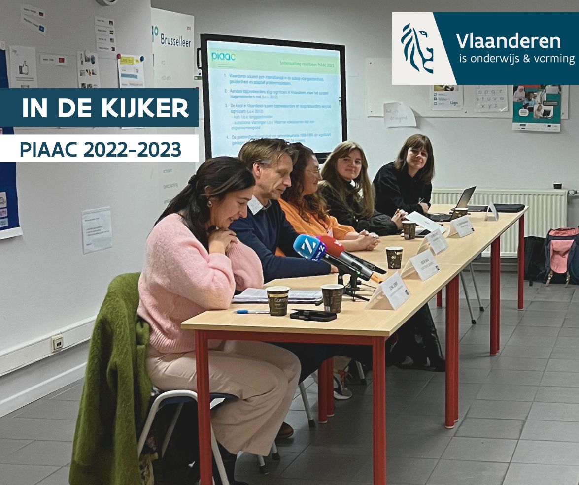 ▶️ Vandaag werden de resultaten van het internationaal onderzoek #PIAAC bekendgemaakt. 💡 Vlaamse volwassenen tussen 16 en 65 jaar behoren tot de subtop voor geletterdheid, gecijferdheid en adaptief probleemoplossend vermogen. 🔗 Vind de resultaten.
tinyurl.com/ycyfj9nm