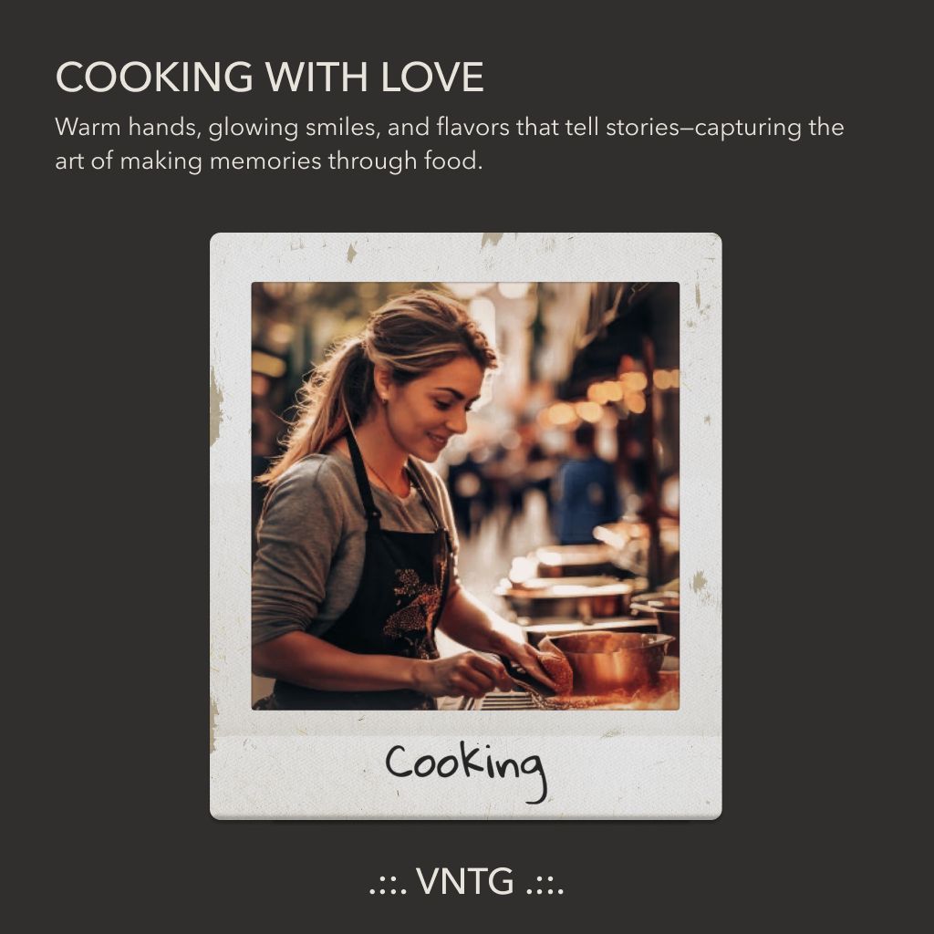 VNTGhub's tweet photo. Cooking with love 🍲✨ Warm hands, glowing smiles, and flavors that tell stories—capturing the art of making memories through food.

#CookingJoy #StreetFoodVibes #RetroFlavors #TimelessRecipes #NostalgicCooking #FoodStories #EverydayMagic #VintageVibes #vntg #thevntgap https://t.co/SNPT9G8I87
