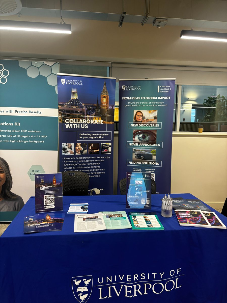 livunibusiness's tweet photo. We are thrilled to be at Day 1 of the @Bionow  #Oncology &amp;  #PrecisionMedicine Conference! University of Liverpool Prof. Tim Maughan is presenting a strategy for cancer research in Liverpool. #LCRInnovation.

If you're here, come visit us at our stand to discuss collaboration! https://t.co/KgfSVif5Yh