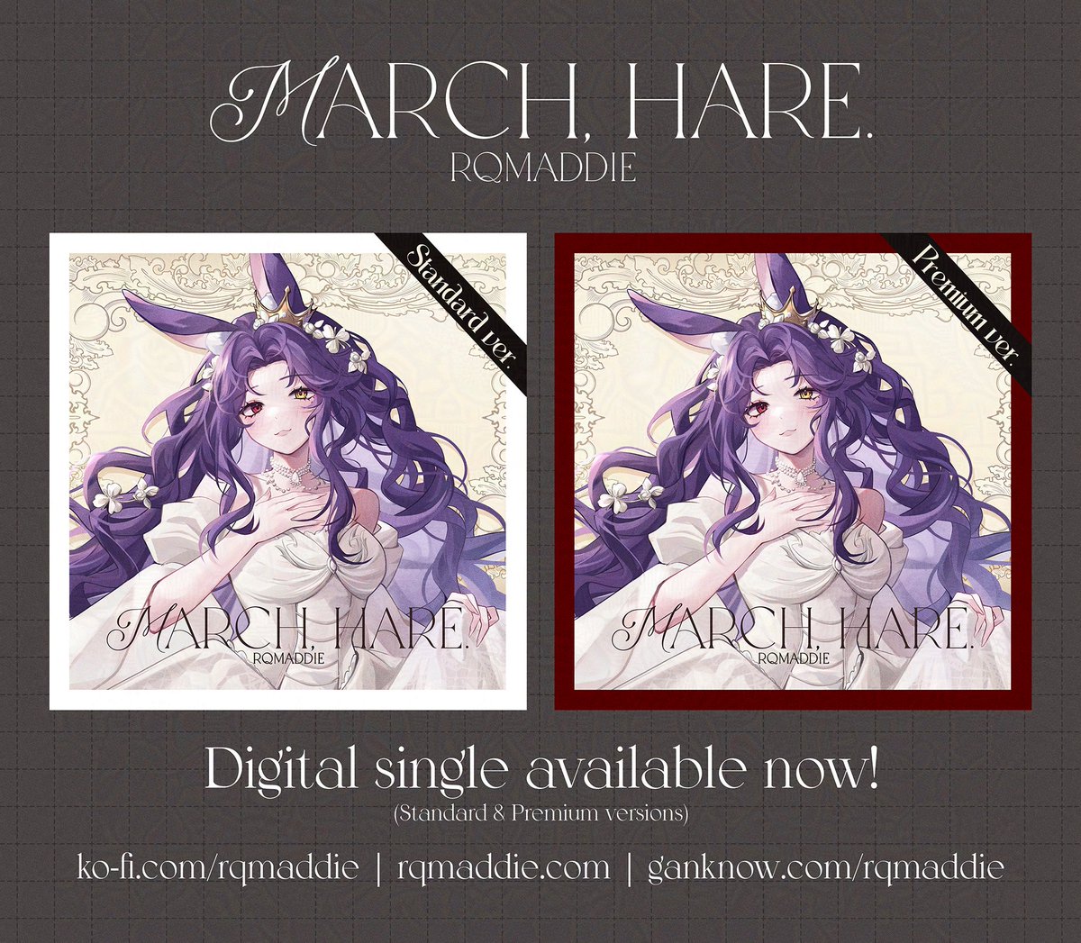 【 𝐀𝐧𝐧𝐨𝐮𝐧𝐜𝐞𝐦𝐞𝐧𝐭 】

Want to further support me? Purchase a digital copy of my recent OG song release for only $2-$10 💖👑

Standard will have the Song+instrumental+lyrics &amp; Premium includes a lore canon font designed by me that you can use!

🛍️ Avail in Ko-fi/Gank🔻