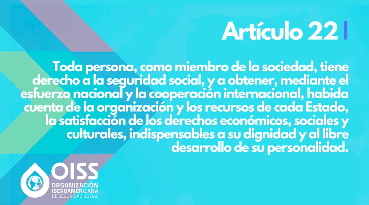 #Artículo22 #DerechosHumanos #SeguridadSocial #CooperaciónInternacional #DerechosEconómicos #DerechosSociales #DerechosCulturalres