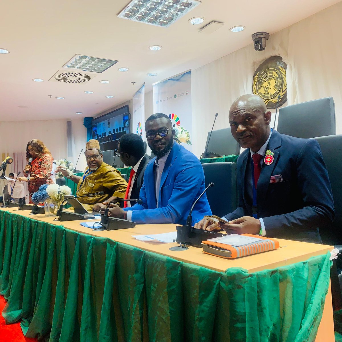 balagodween's tweet photo. Commemorating the United Nations 2024 International Anti-corruption Day at the UN House, Abuja with the theme "Uniting with Youth Against Corruption: Shaping Tomorrow's Integrity" @UNODC_Nigeria @cheikh7735 #CorruptionFreeNaija #UnitedAgainstCorruption #IACD2024 @demolabakare02 https://t.co/FBJkmq26BI