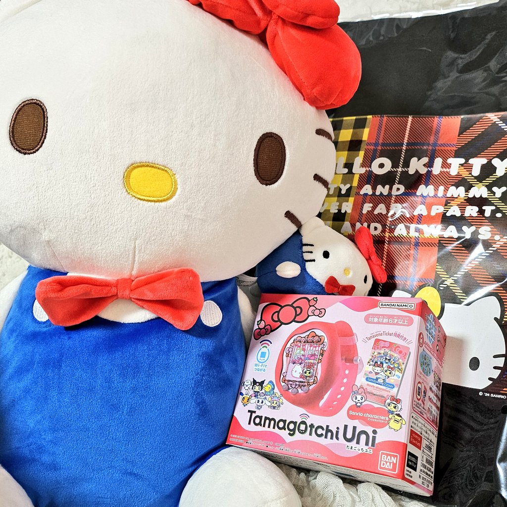 まさかの家から1番近いお店にサンリオの在庫が1個あった～😂💞
運命ということでお迎えです🎀

フォロワーさんにも背中を押してもらってありがとうございます🥹✨
私もユニ2台持ちになりました～🫰

そして可愛いキティちゃんもいたから連れて帰ってきた🤣
#たまごっちユニ #サンリオ