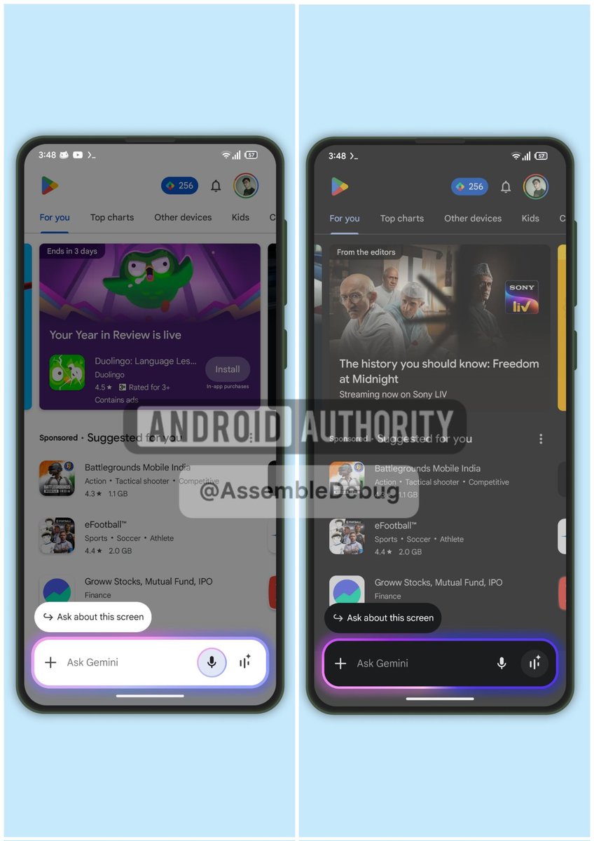 Pixel #TeamPixel (@googlepixelfc) on Twitter photo Here is the new compact look Gemini may have.
All credits goes to <a href="/AssembleDebug/">AssembleDebug (Shiv)</a> and <a href="/AndroidAuth/">Android Authority</a> for this discovery
androidauthority.com/google-gemini-โฆ Here is the new compact look Gemini may have.
All credits goes to <a href="/AssembleDebug/">AssembleDebug (Shiv)</a> and <a href="/AndroidAuth/">Android Authority</a> for this discovery
androidauthority.com/google-gemini-โฆ