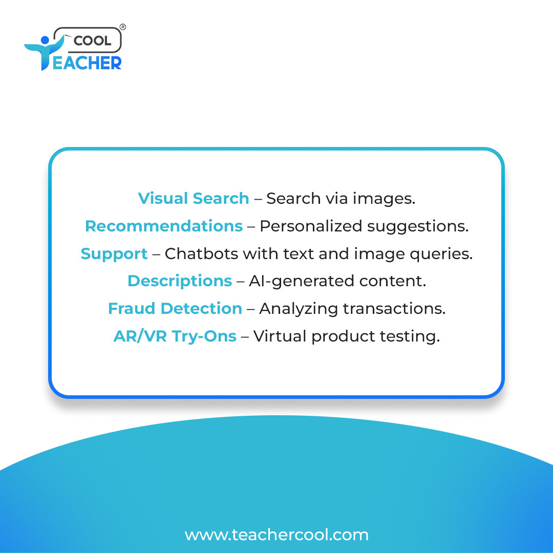 TeacherCoo81249's tweet image. From Visual Search to Virtual Try-Ons: How Multimodal LangChain Changes E-Commerce.

#ECommerceAI #MultimodalRAG #SmartECommerce #RetailTech #TransformingECommerce #Teachercool