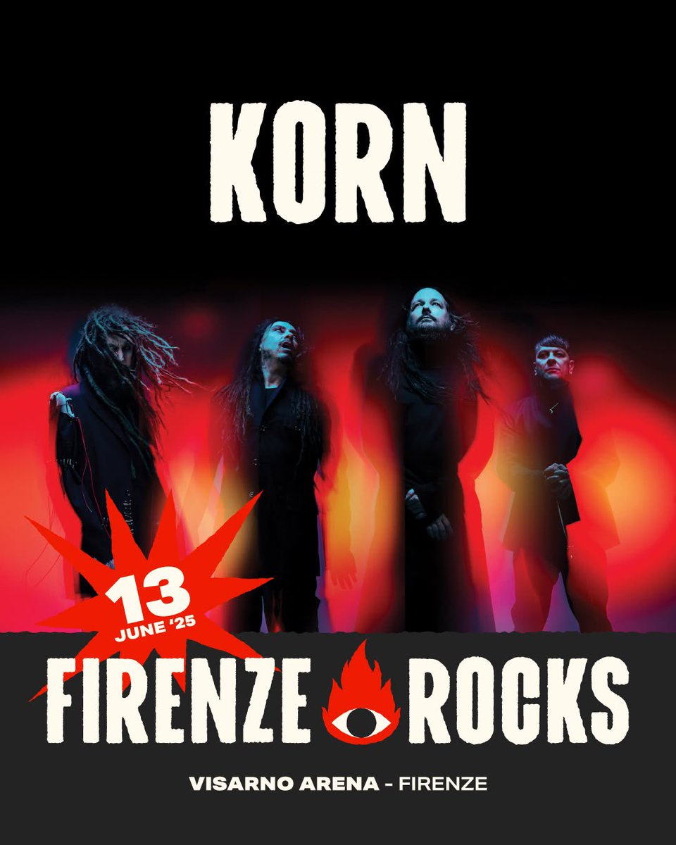 . <a href="/FirenzeRocks/">Firenze Rocks</a> | 13.06.25 🇮🇹
Tickets on sale Thu 12, Dec @ 11AM local