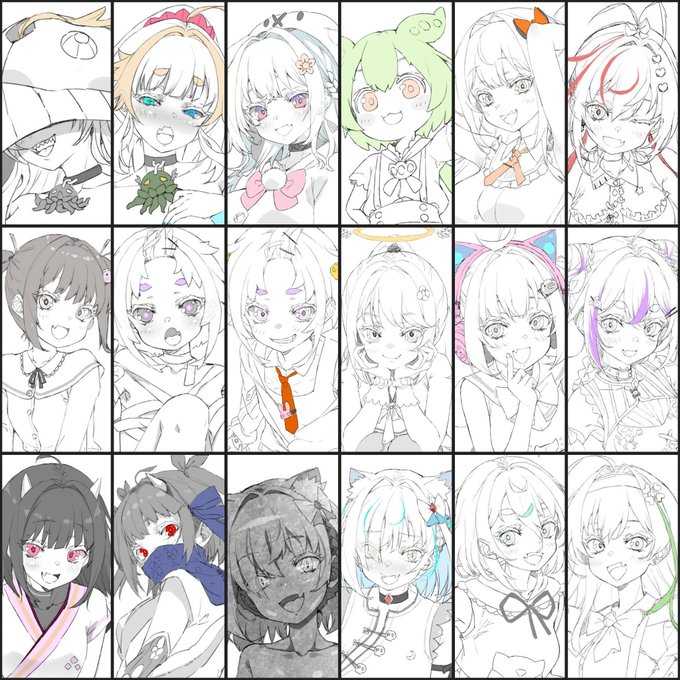 #絵柄が好みって人にフォローされたい
ダブチちゃん以外のここ最近のイラストをまとめてみました!みんなのお気に入りはどれですか?(*'ω'*) 