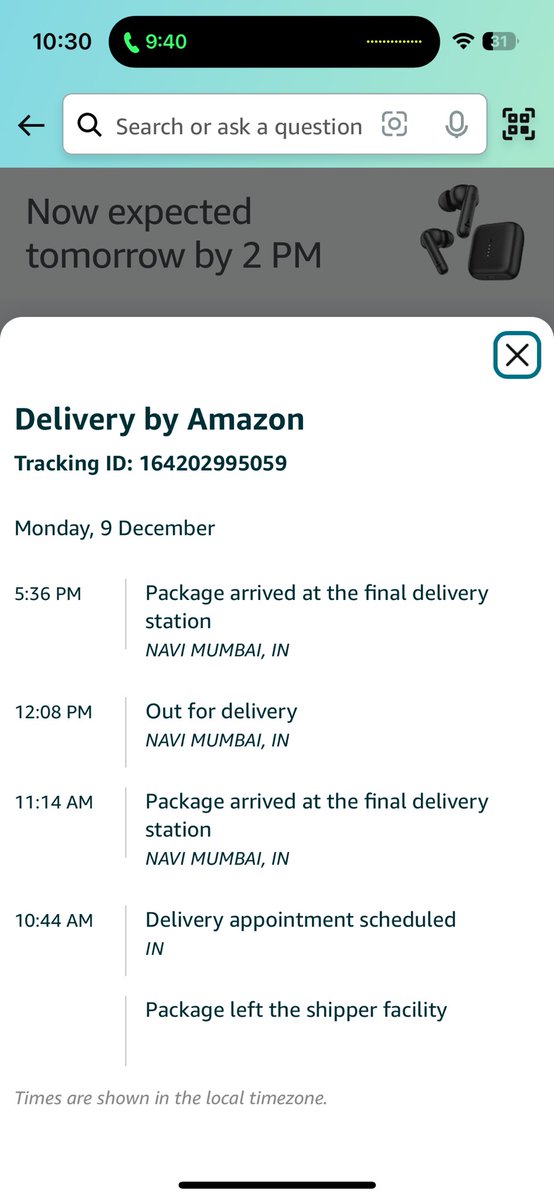 BabaluThapa's tweet photo. Disgusting delivery services from @amazonIN @amazon @AmazonHelp 
I’ve been facing a lot of issues on service level despite being a prime member for amazing more than 3 years. I am not getting deliveries on committed time.
And after that seeing delivery guy could not get address https://t.co/Cxf6YBakQt
