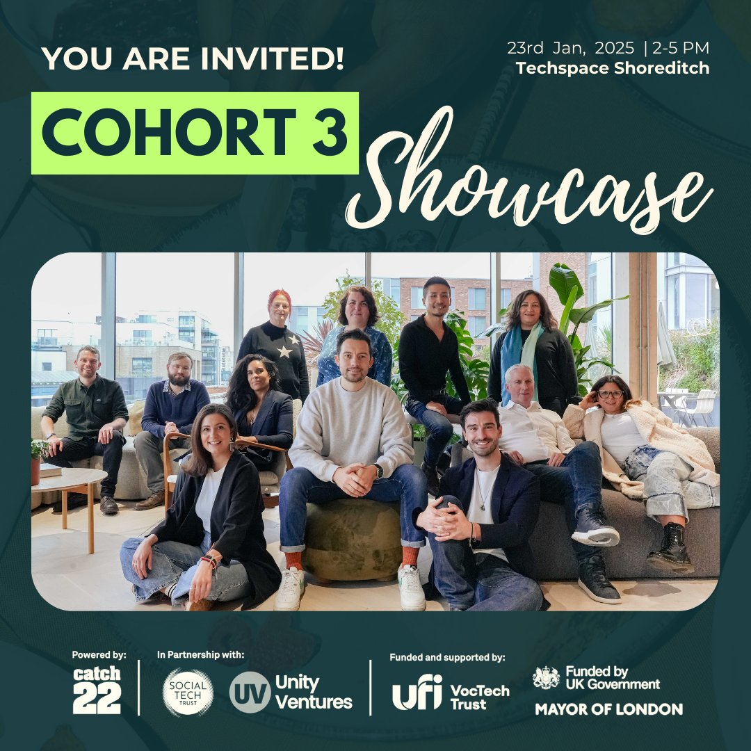 Join us at the #GoodTechVentures Showcase: #Cohort3 for an afternoon of inspiration, innovation, and impact!

🚀 Learn more about our #Accelerator: goodtech.ventures/home

👉 RSVP on Luma: lu.ma/tekzk96e?tk=8a…