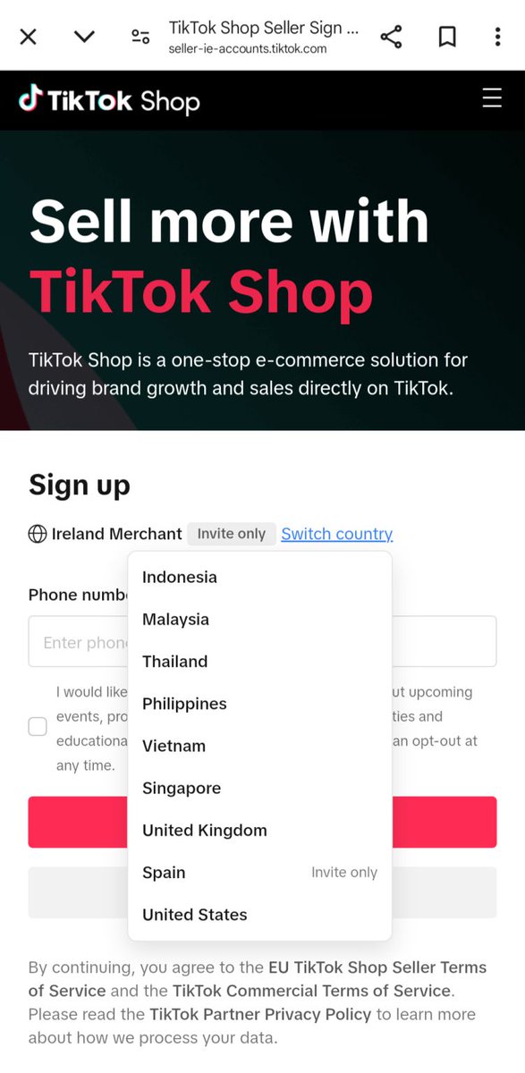 📣 TikTok Shop expands to Europe!! 📣

TikTok is ramping up its global e-commerce efforts with an exciting expansion into Spain and Ireland 🎉

Currently, this is invite-only for select brands, however it’s likely to be fully rolled out soon. 

Already active in the US, UK, and