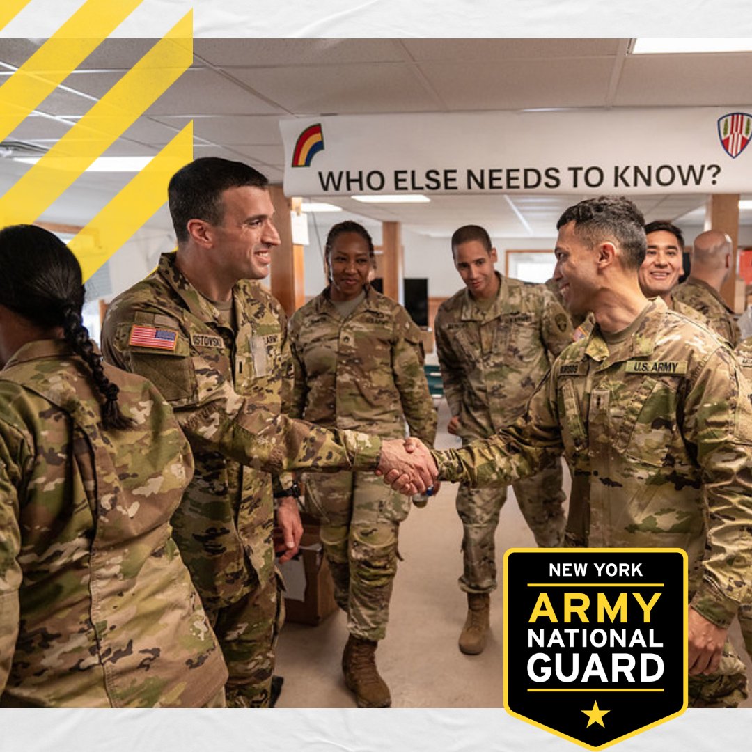 NationalGuardNY's tweet image. Looking for a sign?  Stop scrolling!

Who else needs to know that the Guard offers:

- Free College?
- Job Training?
- Skill Building?
- Low-cost Healthcare?
- A Part-Time Paycheck?

Learn more about the Guard today.

nationalguard.com/new-york
#Team #Tuesday #GoGuard
