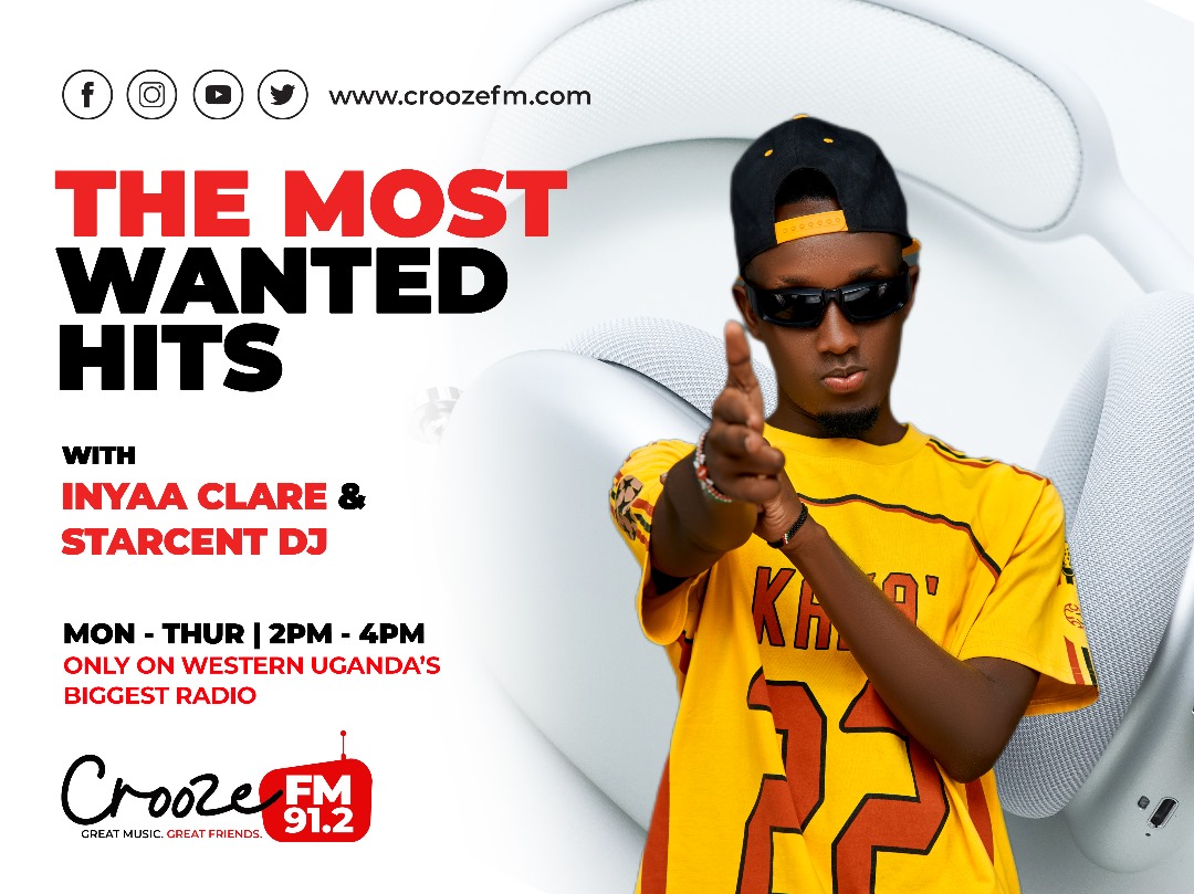 91.2 Crooze FM (@912croozefm) on Twitter photo Sawa ya PARTY🔥🔥🔥🔥🔥🔥🔥
The Crowd Hyper <a href="/starcentdj/">THE CROWD HYPER⭐🇺🇬 🇰🇪 🇷🇼</a> is here to make your afternoon better on #TheMostWantedHits😎
#CroozeFM
#Mbarara Sawa ya PARTY🔥🔥🔥🔥🔥🔥🔥
The Crowd Hyper <a href="/starcentdj/">THE CROWD HYPER⭐🇺🇬 🇰🇪 🇷🇼</a> is here to make your afternoon better on #TheMostWantedHits😎
#CroozeFM
#Mbarara