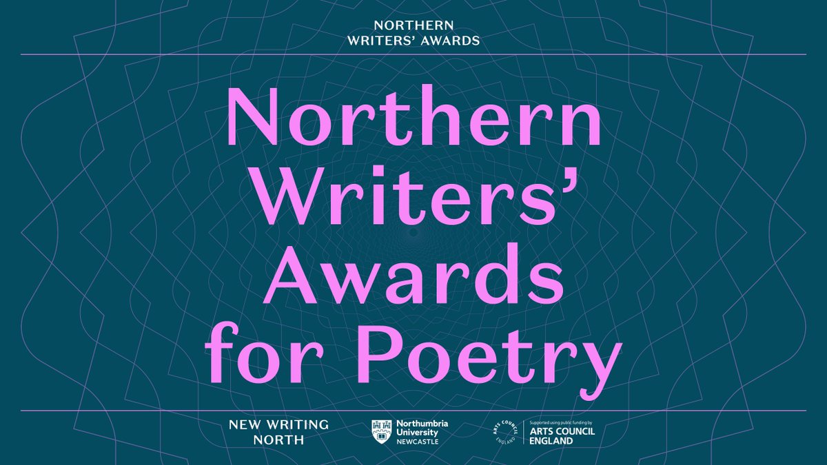 NewWritingNorth's tweet photo. Win between £2k-5k to help develop your full-length poetry collection! ✍️

The #NorthernWritersAwards for Poetry are open to new &amp; established poets based in the North of England. Winners will also receive access to a career support network.

D/L 6 Feb: https://t.co/2t0LOvZoR0 https://t.co/S0wm7dOVvK