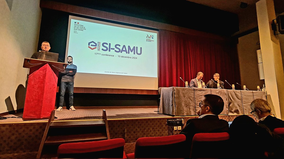 Journée <a href="/SUdF_Officiel/">Samu-Urgences France</a> 
👉 SI-#SAMU. Augmenter la performance de déploiement et diminuer les coûts pour un meilleur service rendu. 
Un outil moderne déployé dans 4 SAMU dans les 6 prochains mois ! 📞 <a href="/esante_gouv_fr/">Agence du Numérique en Santé</a> <a href="/Sante_Gouv/">Ministère de la Santé et de l'Accès aux soins</a>