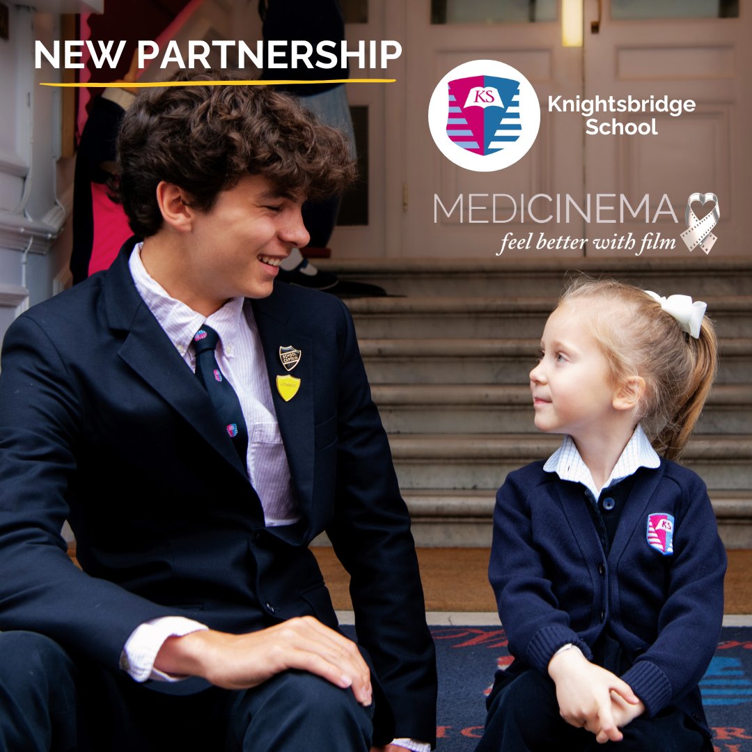 MediCinema (@medicinema) on Twitter photo We're thrilled to announce that <a href="/Knightsbridge06/">Knightsbridge School</a> have chosen MediCinema as their official #charitypartner. They are the first school to run multi-layered seasonal fundraising activities for us for an entire year. TY to the parents, teachers, and students for your supportπ We're thrilled to announce that <a href="/Knightsbridge06/">Knightsbridge School</a> have chosen MediCinema as their official #charitypartner. They are the first school to run multi-layered seasonal fundraising activities for us for an entire year. TY to the parents, teachers, and students for your supportπ