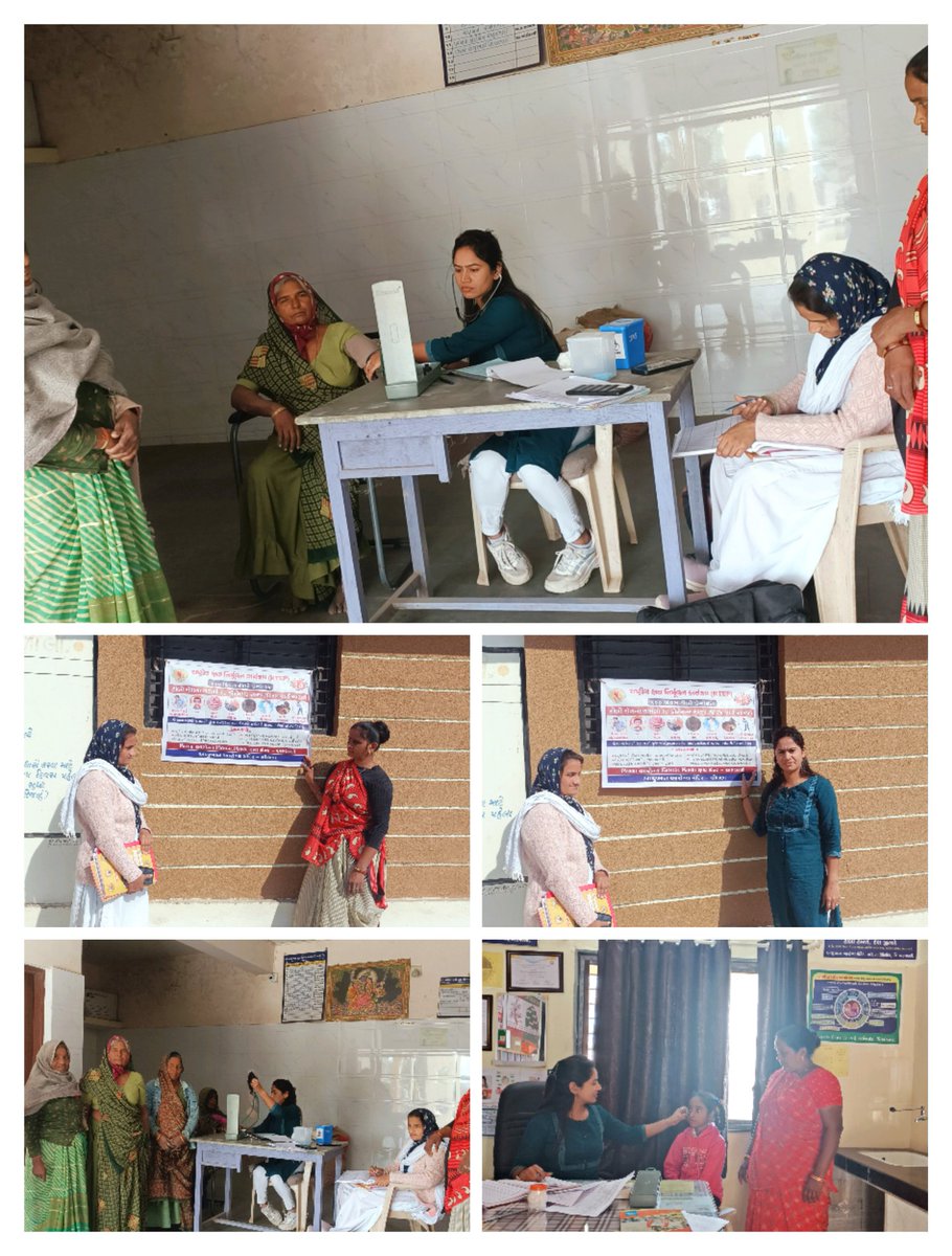 Manisha71811007's tweet photo. આજે મઉ આયુષમાન આરગ્ય મંદિર ખાતે એનસીડી સ્ક્રીનીંગ અને, 100day ટીબી સ્ક્રીનીંગ કરવમાં આવ્યુ 
@CollectorArvali @DdoArvalli  @jhparmar74
@IecArvalli @OfficerIec @GujHFWDept
@arvalli_dto https://t.co/dsE9FOpXZK