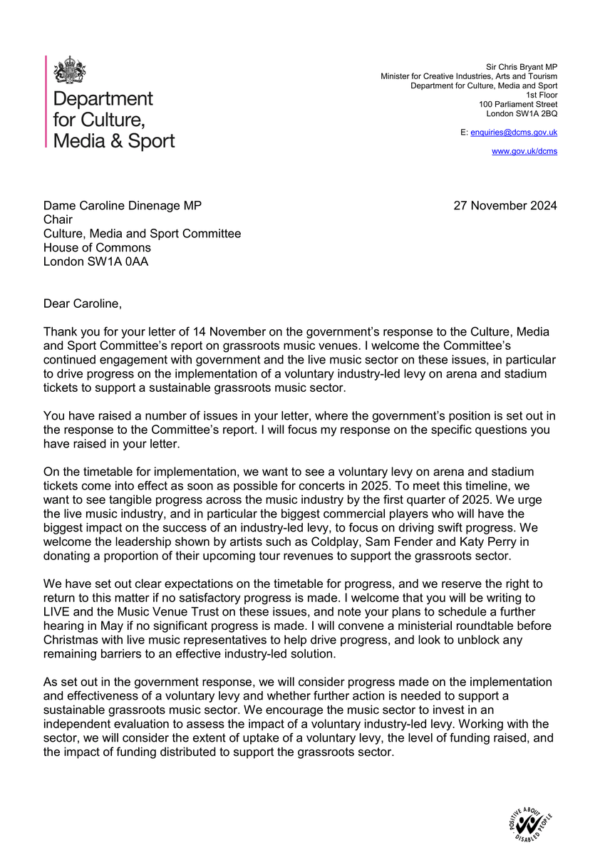 Culture, Media and Sport Committee tweet media